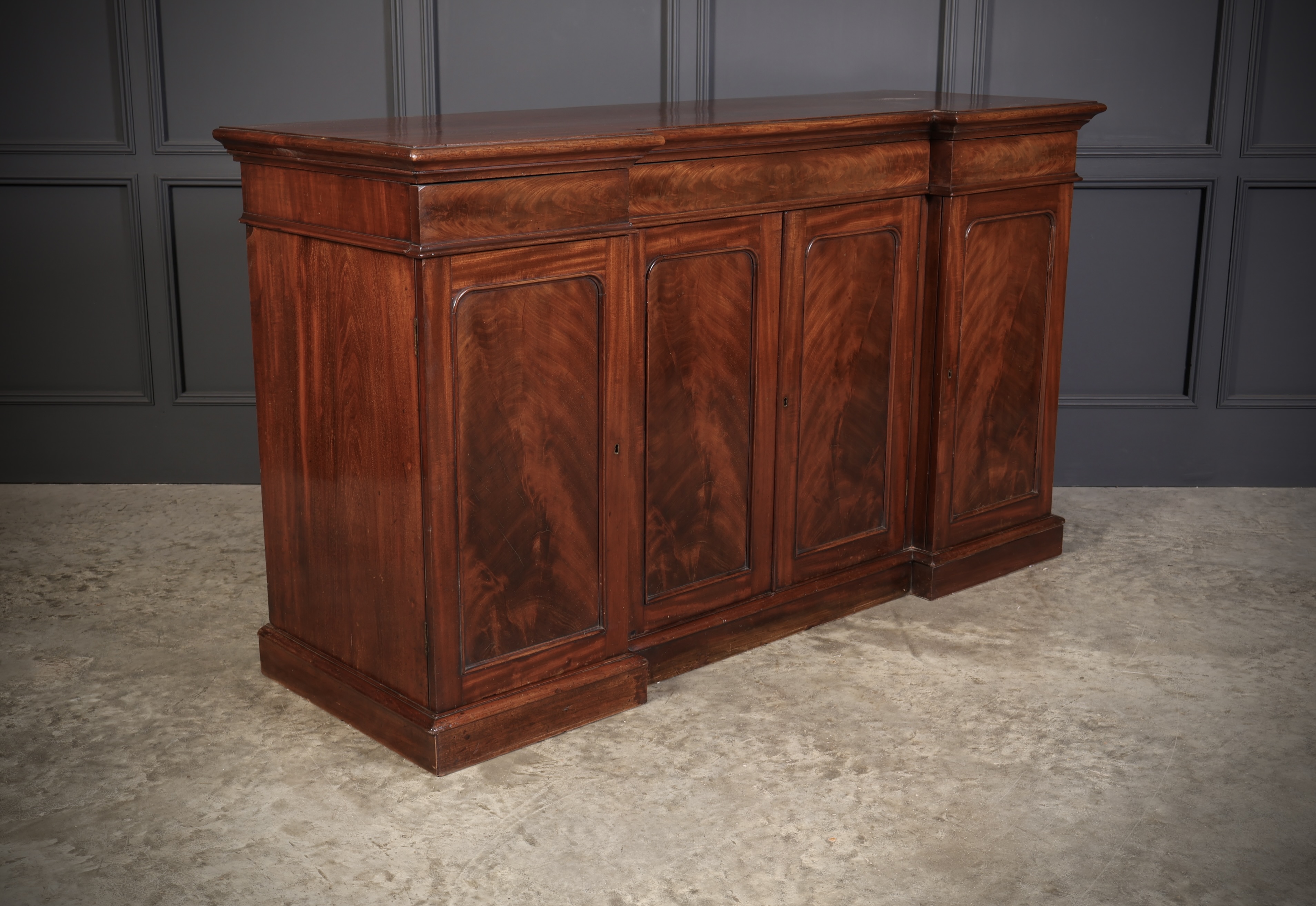 Victorian Mahogany 4 Door Sideboard